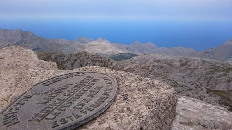 Puig Massanella , the highest accessible summit on Mallorca - From the Coll de Sa Batalla area to higher ground