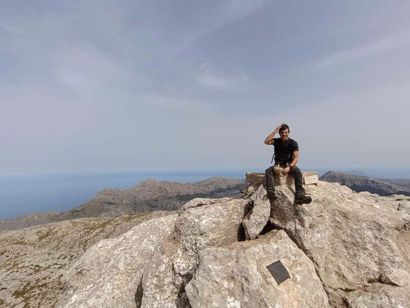 Puig Massanella , the highest accessible summit on Mallorca - Summit time: the view you came for