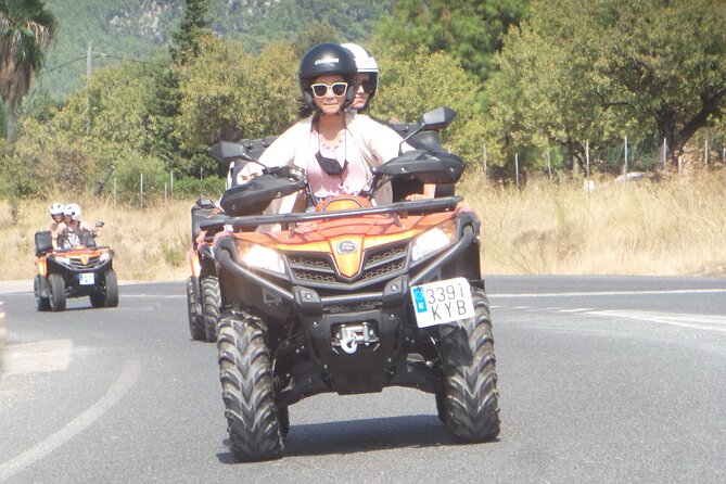Quad day tour from Paguera - Port des Canonge Swim Stop: Cooling Off on Pebble Beach