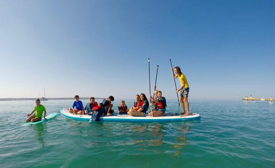 Rent a Giant Stand Up Paddle XXL for groups - The 1.5-hour paddle along Ca’n Pastilla Bay: how the session actually feels