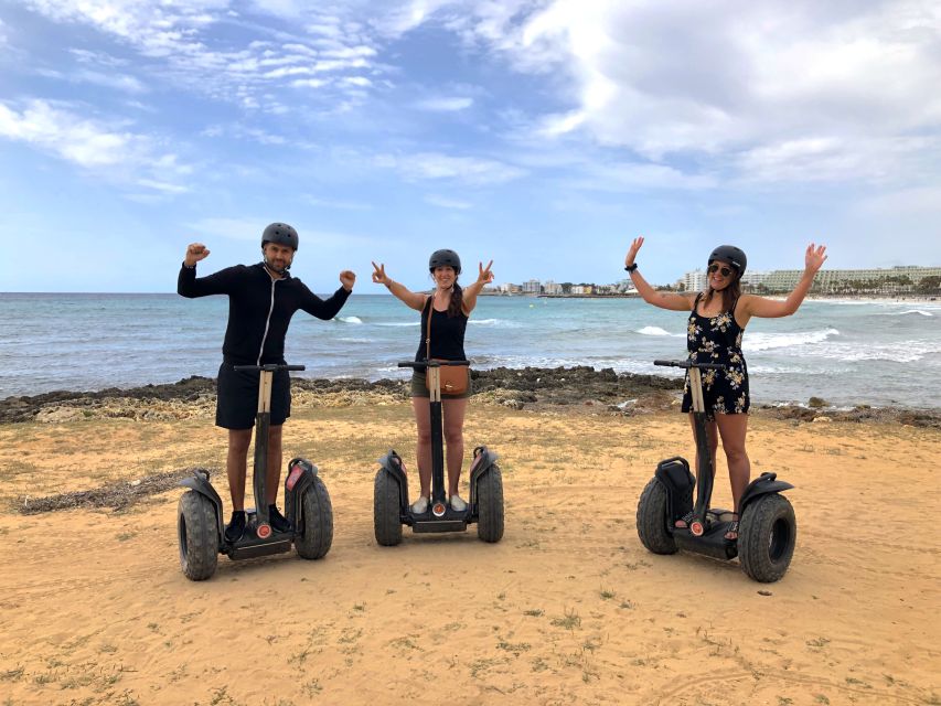 Sa Coma: Off-Road Segway Tour to Castell Punta de n'Amer - Getting started: training in front of the Sa Coma shop