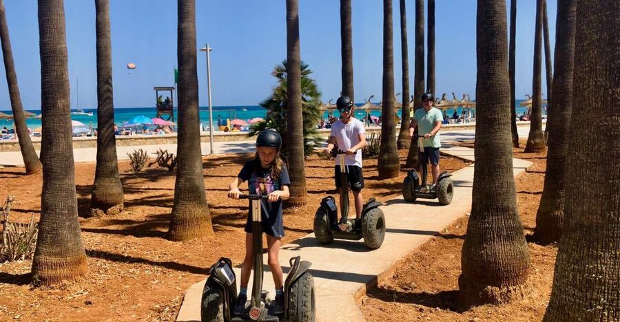 Sa Coma: Segway Tour for Beginners - From Cala Millor to nature and bays: what you’re really buying
