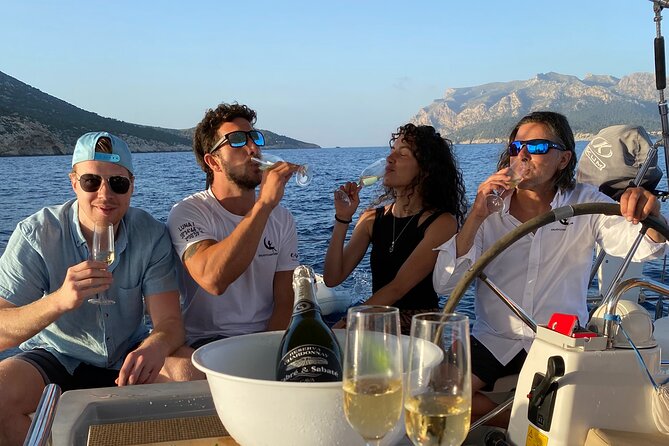 Sailing Day from Port d'Andratx - Stop two: Cala d’Egos area coves (Cala Llamp, Cala D’Egos, Cala Blanca)