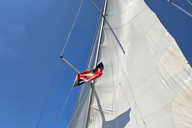 Sailing Day from Port d'Andratx - Stop three: Sant Elm anchor time and the UNESCO Sa Dragonera view