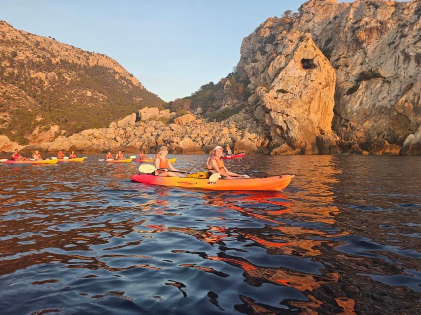 Sant Elm: Guided Kayak Sunset Tour with Picnic in a Cove - Price and Value: Is €81 Worth It?