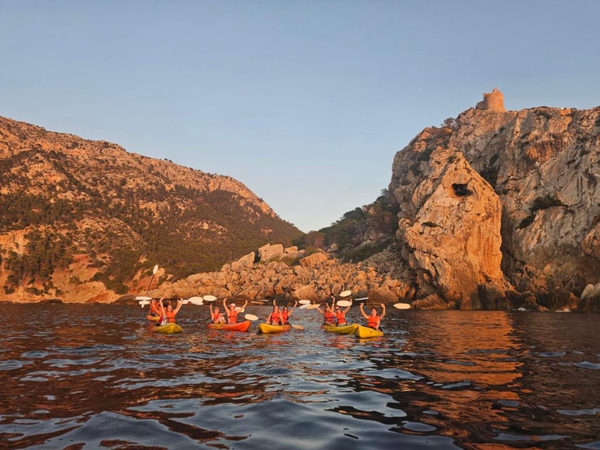 Sant Elm: Guided Kayak Sunset Tour with Picnic in a Cove - Weather, Suitability, and the Big Safety Limits