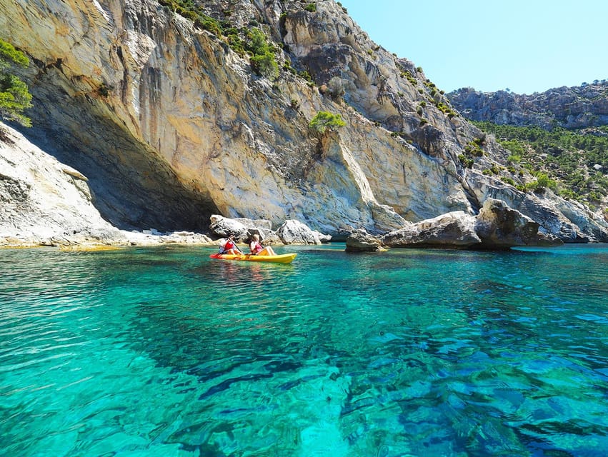 Sant Elm: Guided kayak tour to Cala en Tío with caves - Sea Caves Near Shore: The Reason This Tour Feels Special