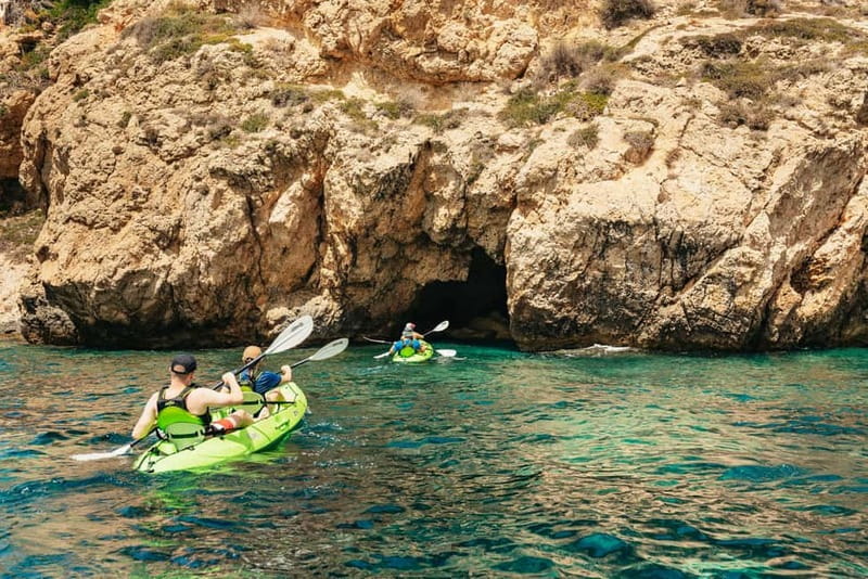 Santa Ponsa: Marine Reserve Kayak Tour - Paddling along Mallorca’s southwest cliffs: the part you’ll remember