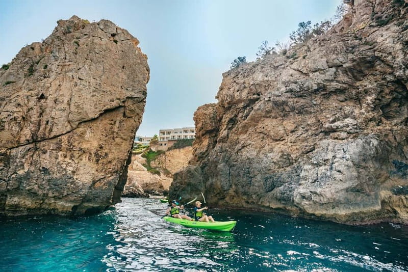 Santa Ponsa: Marine Reserve Kayak Tour - Kayak setup and the paddling lesson that actually helps