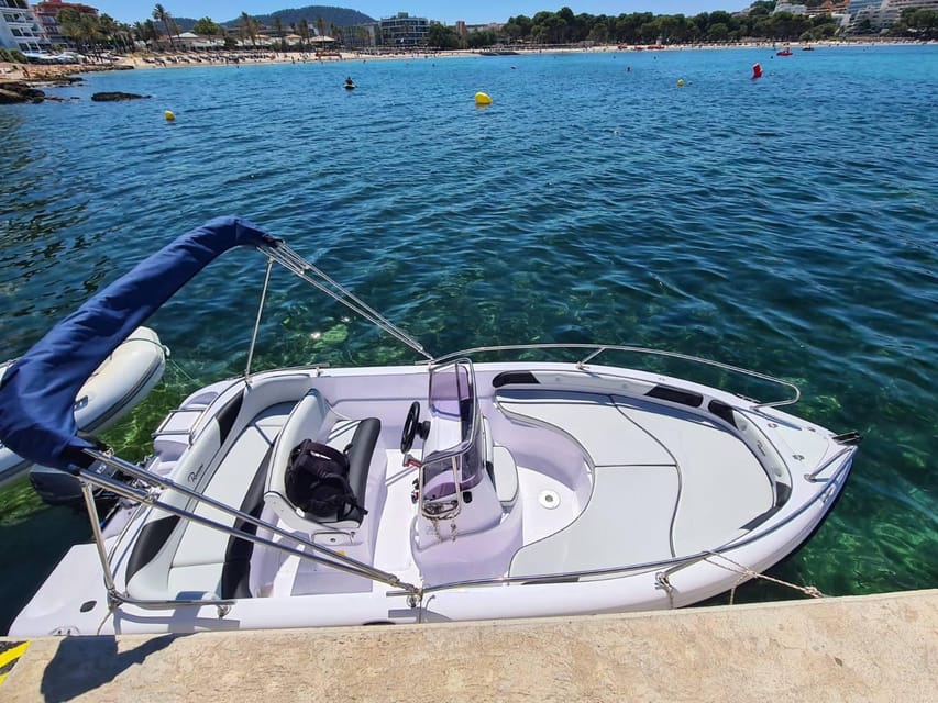 Santa Ponsa: Private Boat Rental with Driving Instructions - The map of Santa Ponsa: your route isn’t guesswork