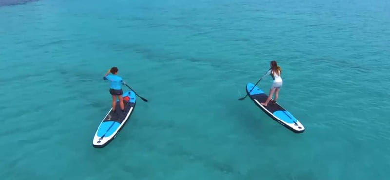 Stand Up Paddle beginners Tour Cala Bona/S'Illot/ - SUP beginners in Cala Bona or SIllot: the main idea