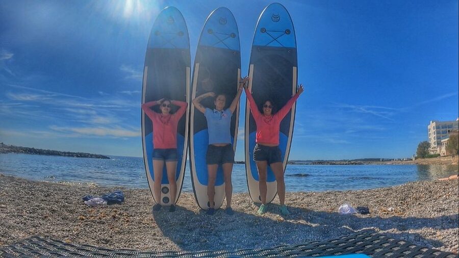 Stand Up Paddle beginners Tour Cala Bona/S'Illot/ - Swim time as an optional extra