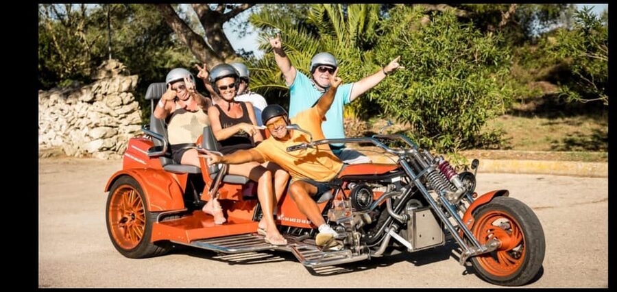 V8 Trike Tour mit Fahrer/Guide für max 4Gäste - Banjalbufar and Estellenc: Two Villages Where Time Feels Slower