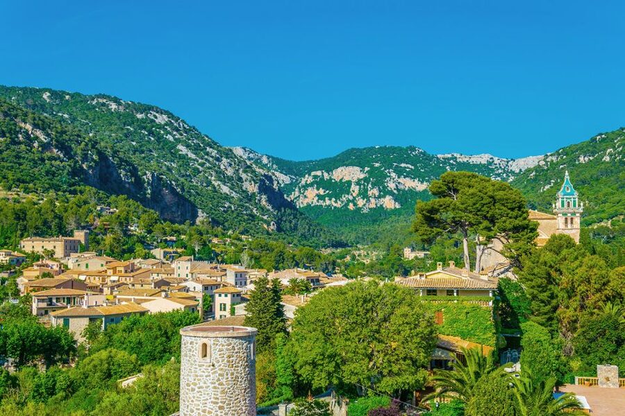 Valldemossa: Discover Valldemossa with a transfer from Palma - Palacio Rei Don Sancho façade: a façade that anchors the story